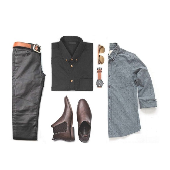 Men's Chelsea Casual Boots - Picture 6 of 7